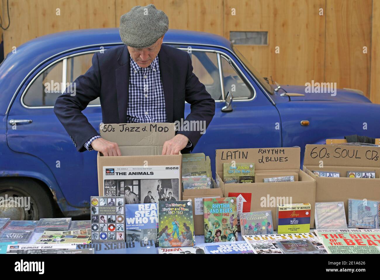 Great Britain / England /London / The Classic Car Boot Sale at Granary