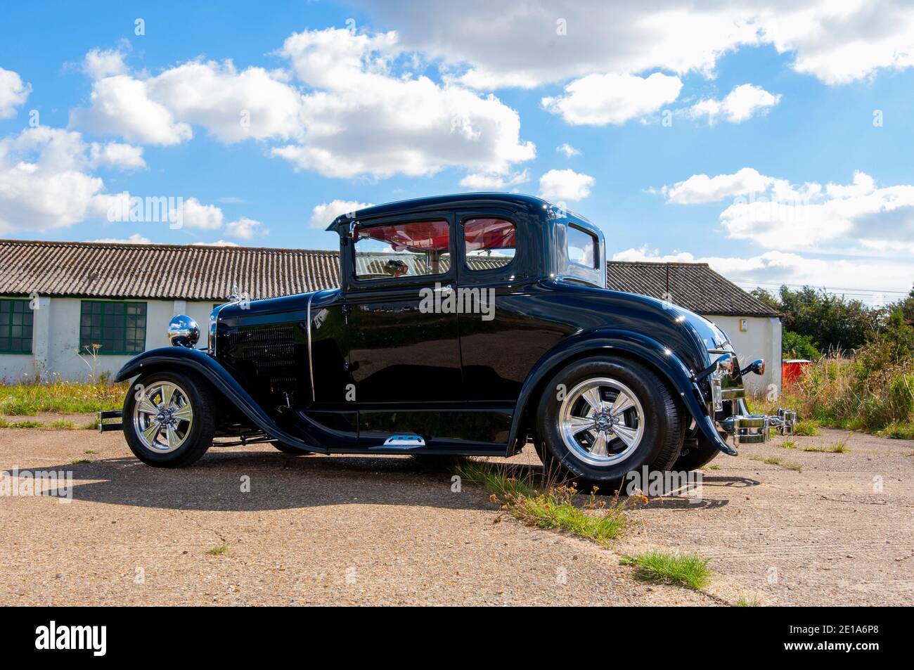 Ford Model A Full Fender hot rod Stock Photo Alamy