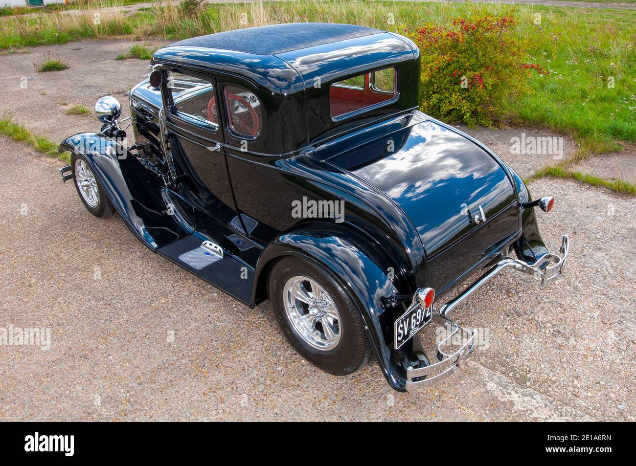 Ford Model A Full Fender hot rod Stock Photo Alamy