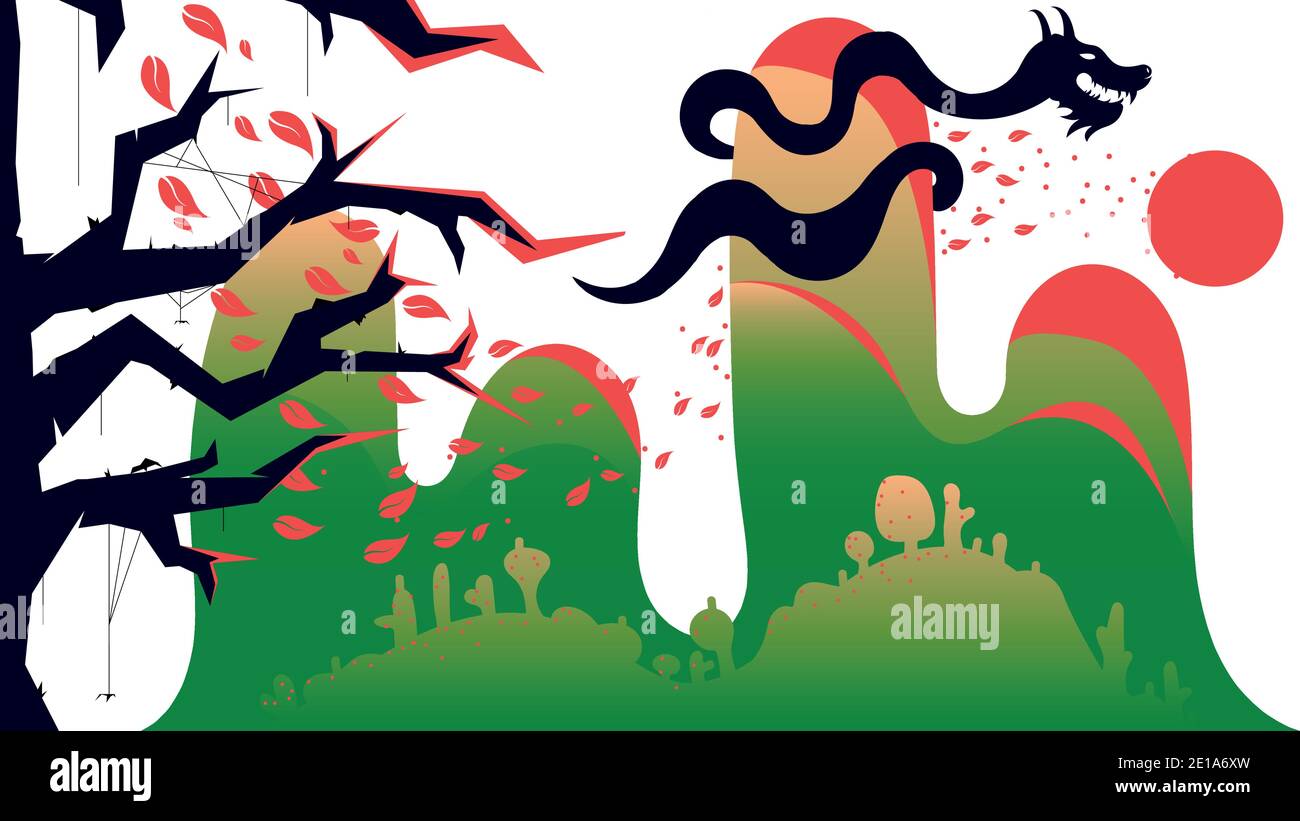 Vector background in grain brush style Stock Vector