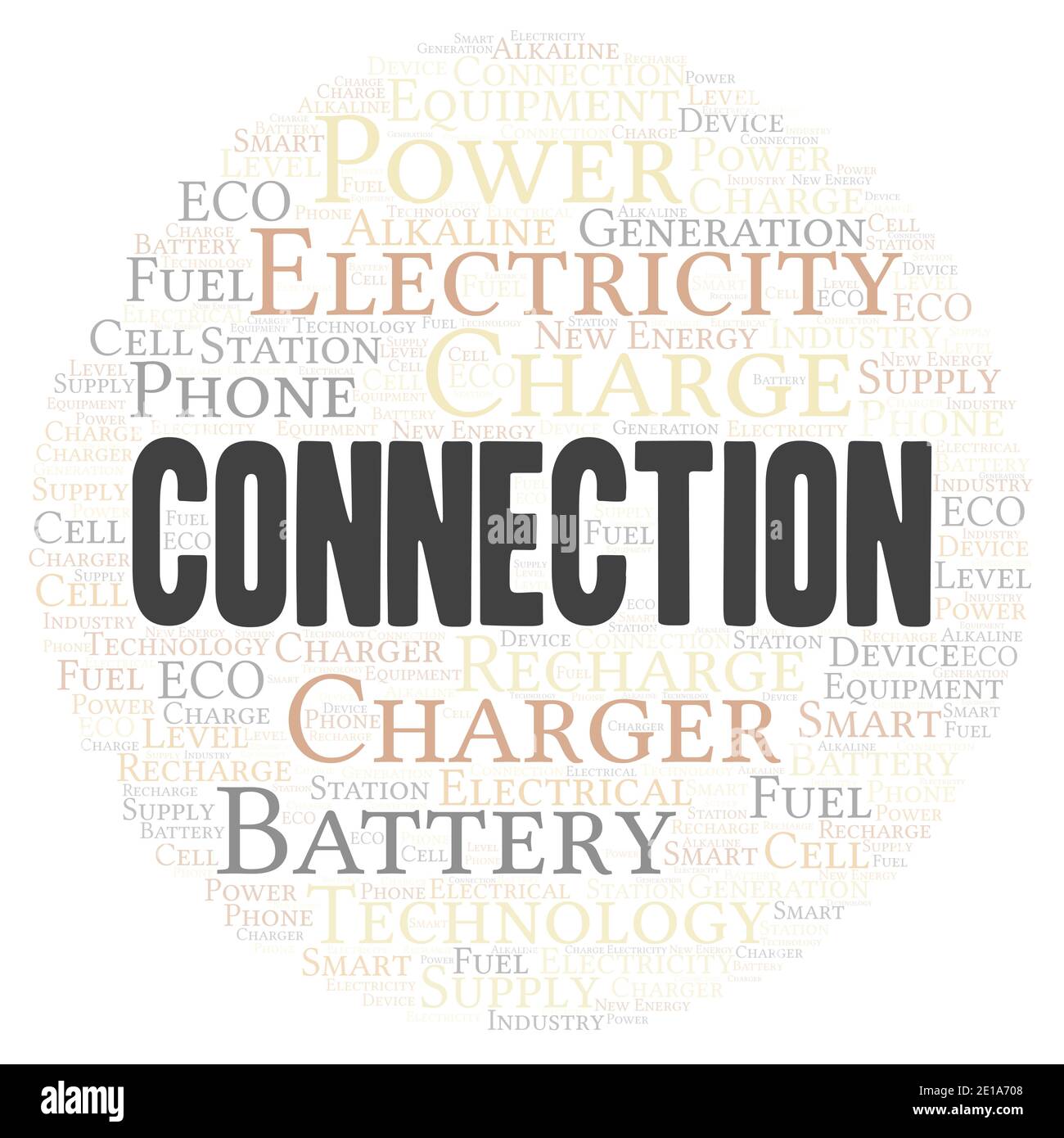 Connectioni Word Connection typography word cloud create with text only Stock Photo - Alamy