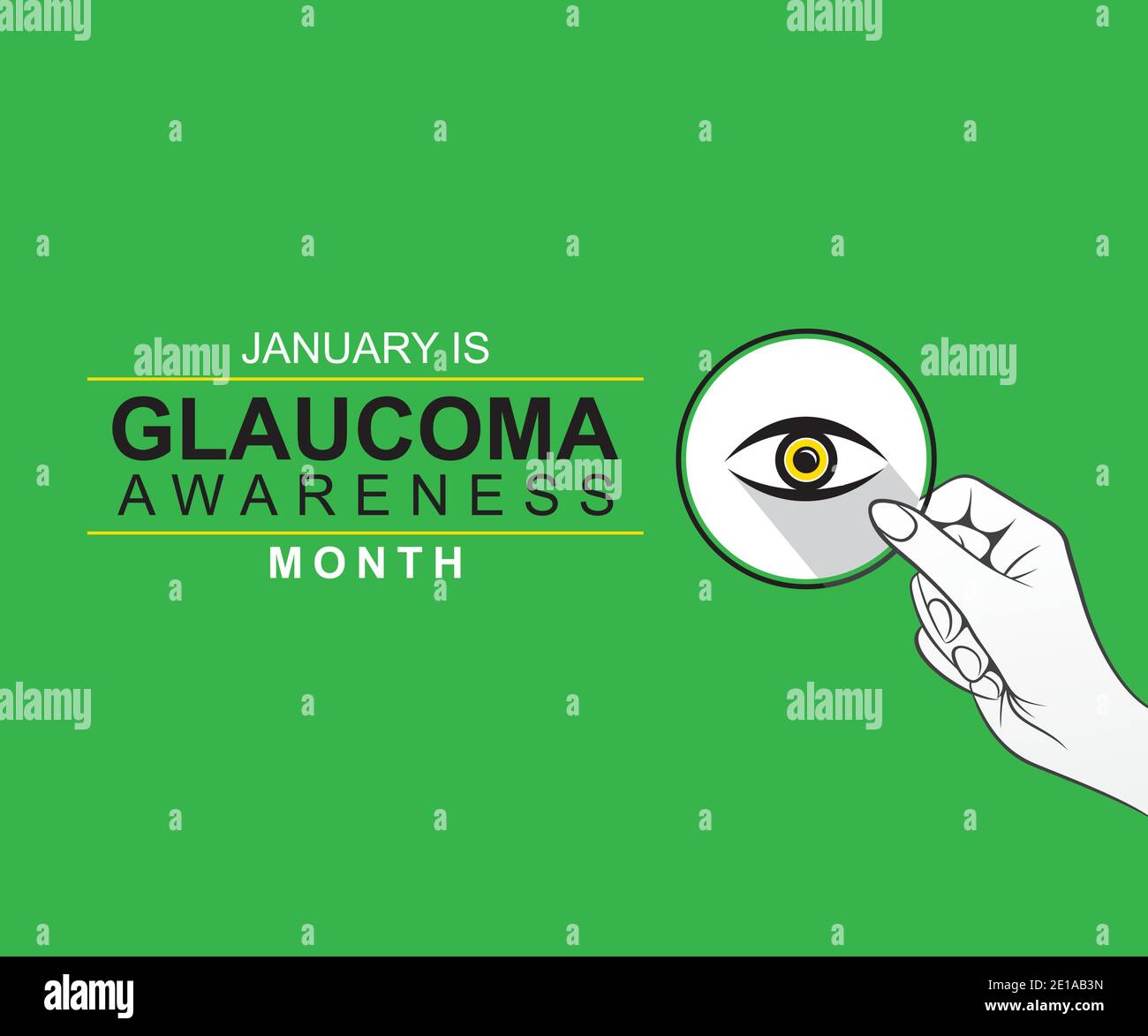 vector-illustration-of-glaucoma-awareness-month-concept-poster-design