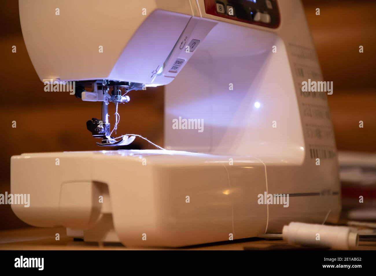 Close up machine embroidery hi-res stock photography and images - Alamy