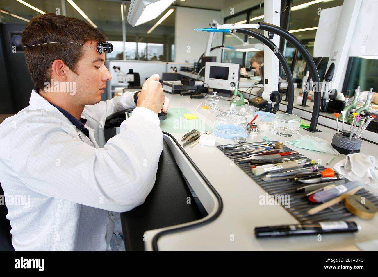 Moet hennessy louis vuitton production hires stock photography and