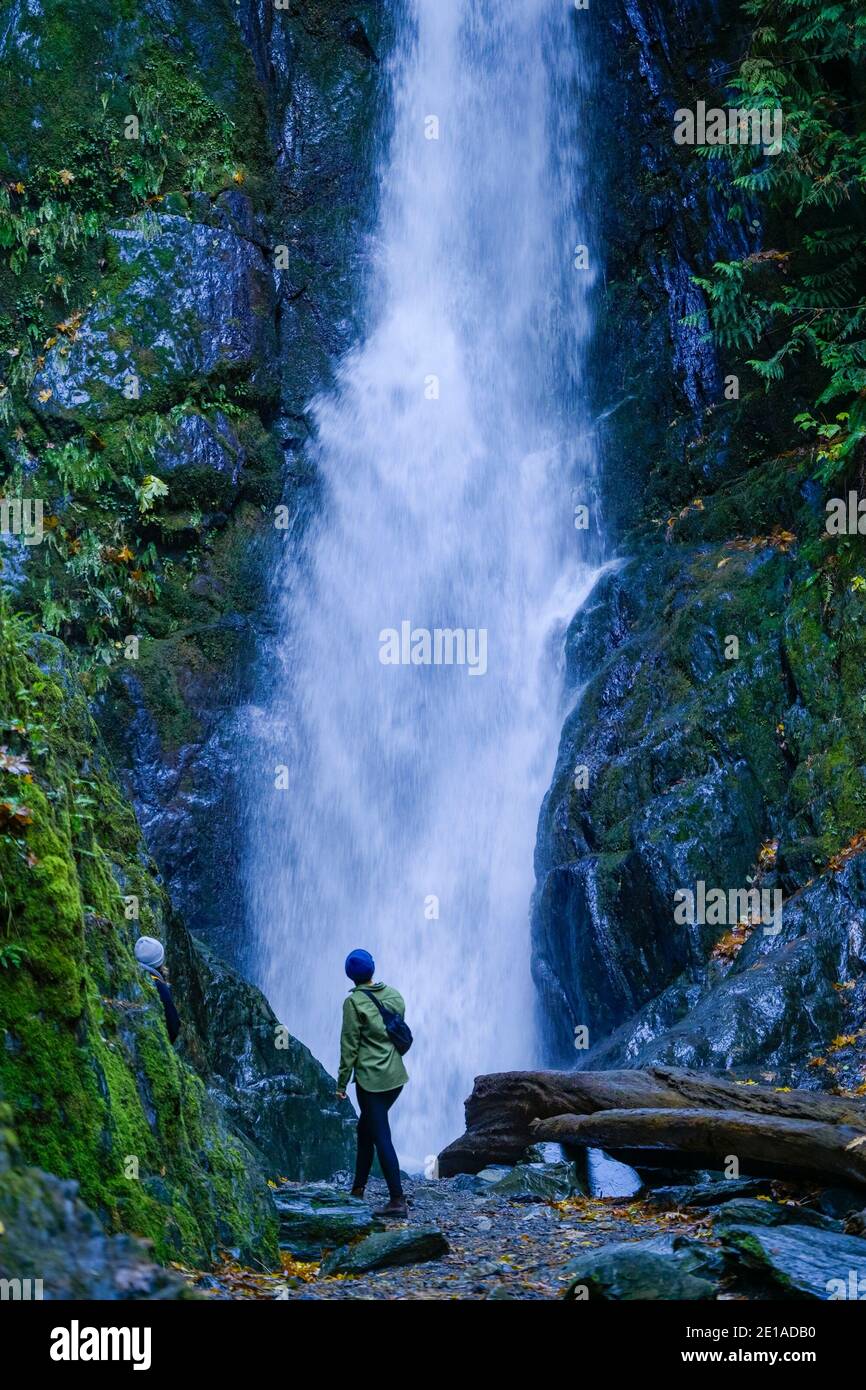 Little Niagara Falls, Goldstream Provincial Park, Langford, British