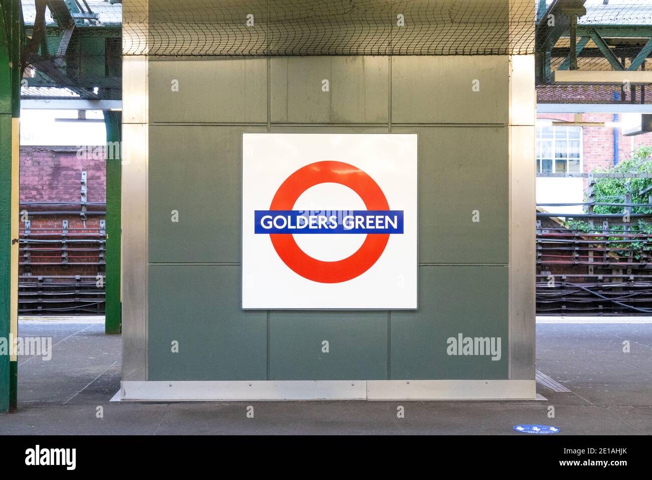 Golders Green tube station on the Northern Line of London Underground