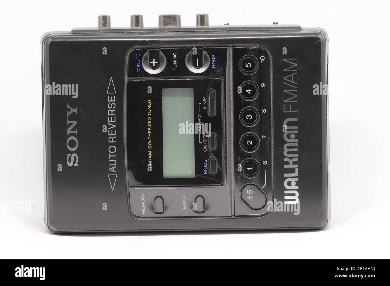 Circa 1990 Sony Walkman cassette tape player with auto reverse and also