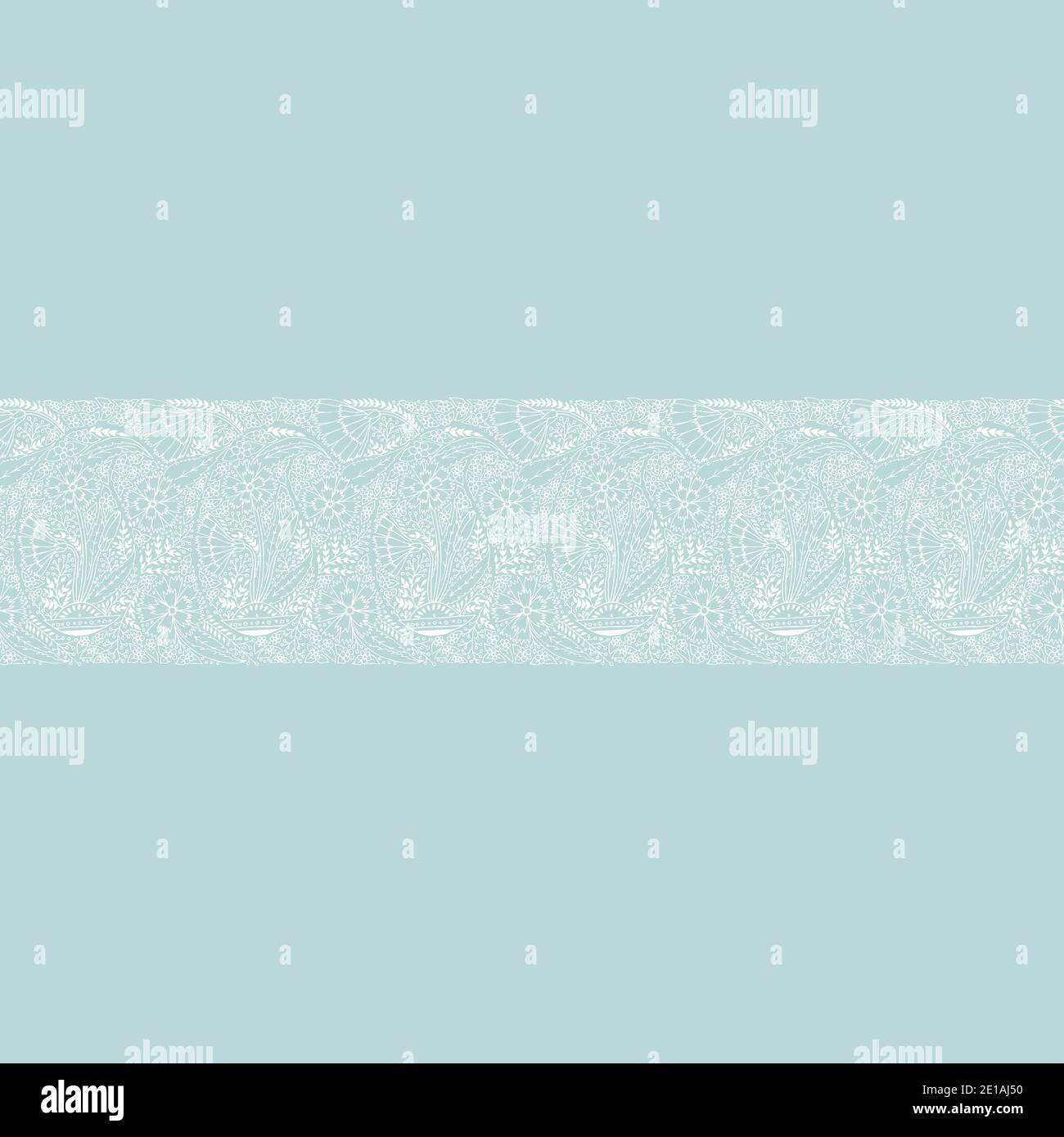 Vector paisley repeat seamless pattern. Traditional historic pattern ...