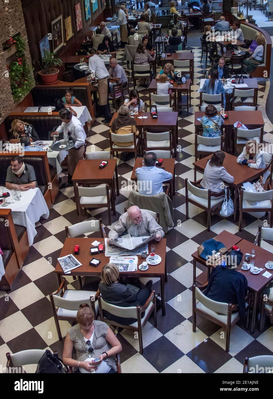 Restaurant in Buenos Aires, Argentina Stock Photo