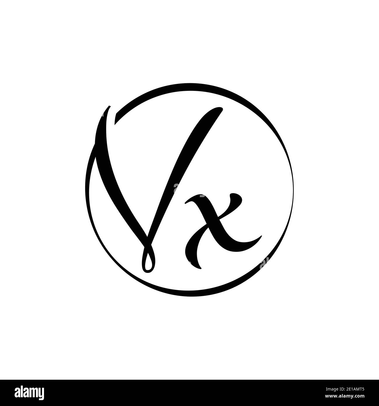 Vx symbol Stock Vector Images Alamy