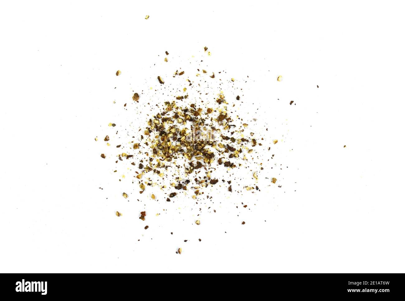 Spice of black pepper isolated on white background Stock Photo - Alamy