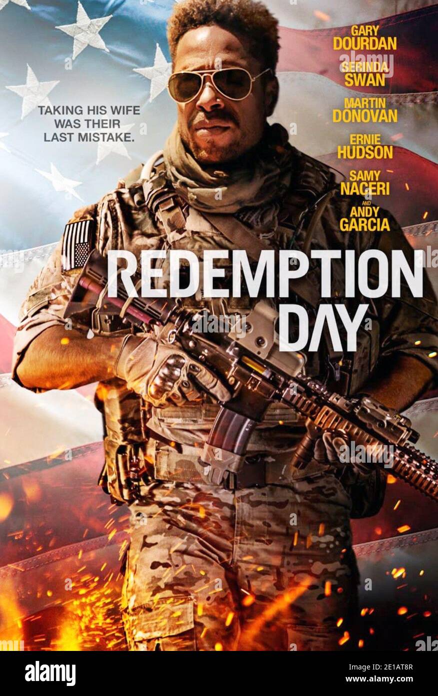 REDEMPTION DAY, poster, Gary Dourdan, 2021. © Saban Films / Courtesy ...