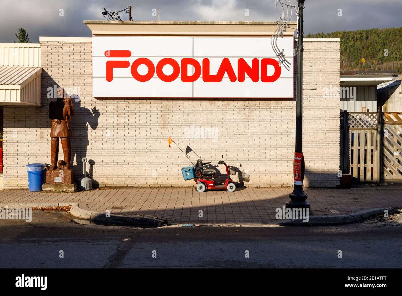 A foodland store in downtown in the Town of Mattawa, Nipissing District