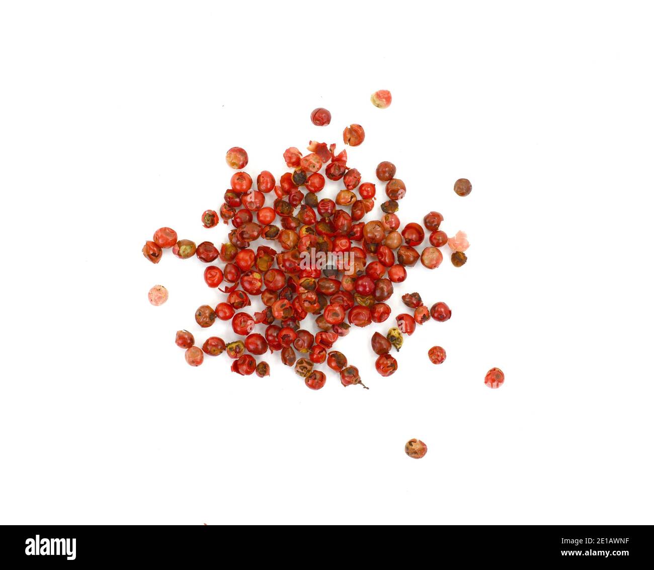 Spice of red pepper isolated on white background Stock Photo - Alamy