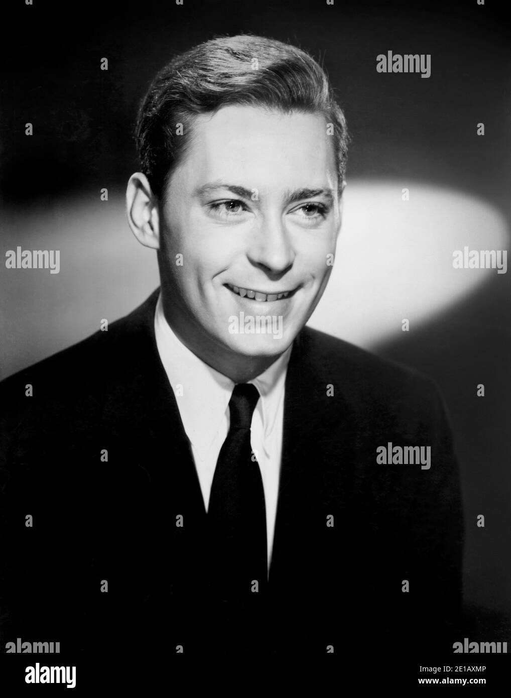 Actor John Kerr, Head and Shoulders Publicity Portrait, MGM, 1956 Stock Photo