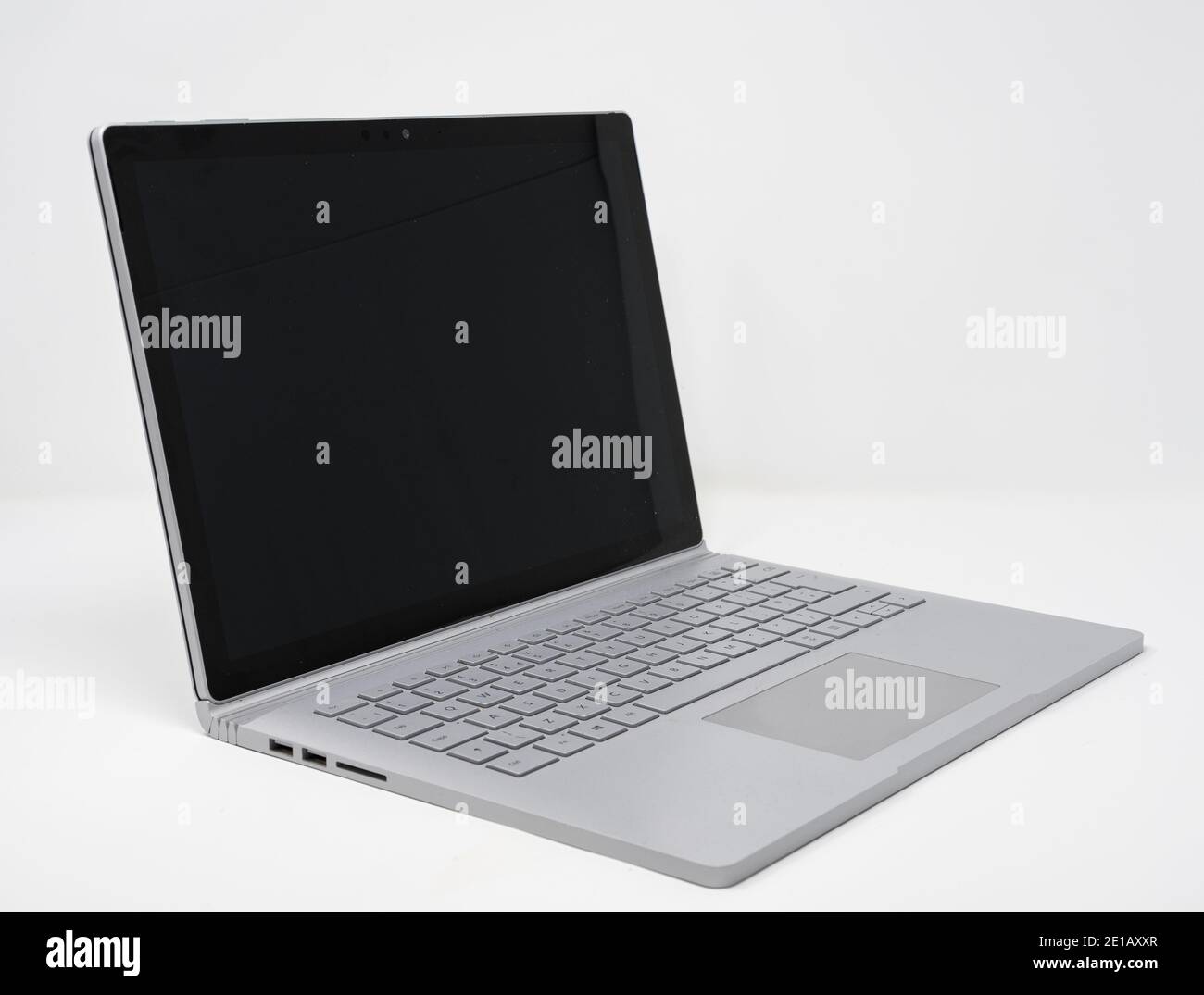 Reading, United Kingdom - December 20 2020:  A Microsoft surface laptop 2 computer Stock Photo