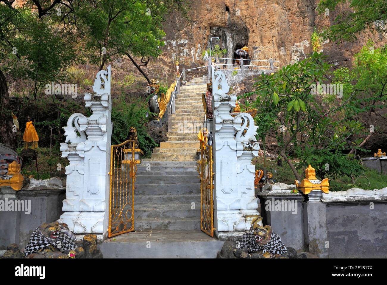 Pura Goa Tirta Sunia temple near Pemuteran, north Bali, Indonesia Stock Photo