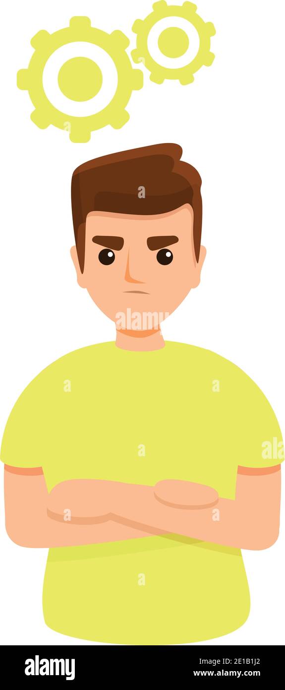 Target problem solving icon. Cartoon of target problem solving vector ...
