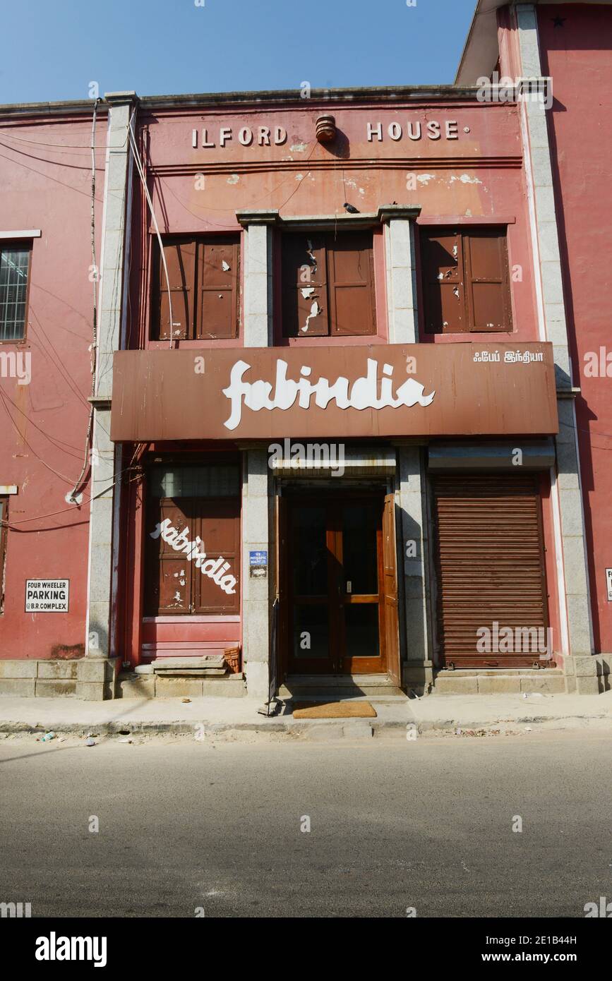 Fabindia at the Ilford house in Chennai, India. Stock Photo
