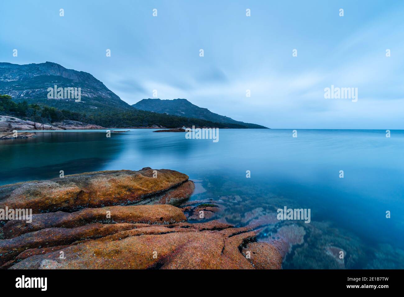 Honeymoon Bay in National Park Stock Photo Alamy