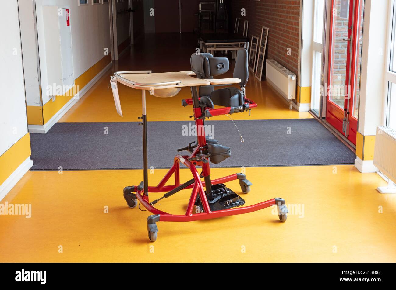 Special chair for disabled children, chair in which a child can stand