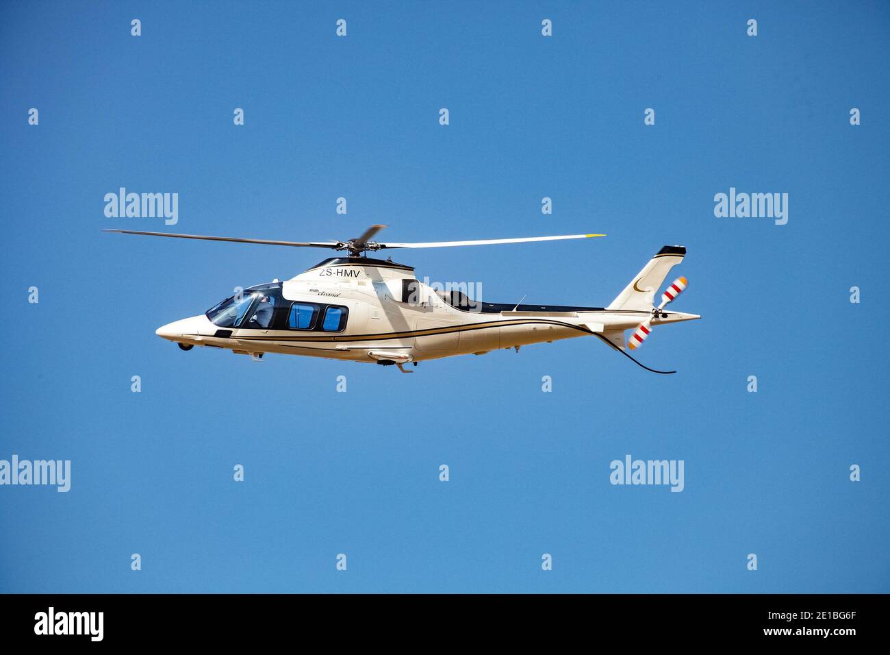 Johannesburg, South Africa May 22, 2011 Luxury Helicopter flying
