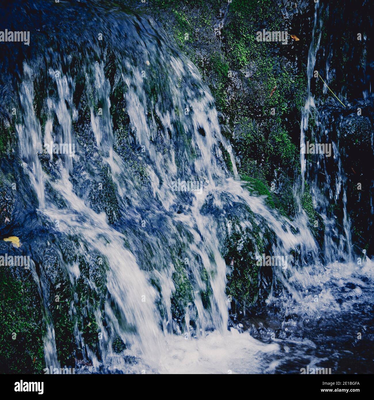 Small waterfall rushing water hi-res stock photography and images - Alamy