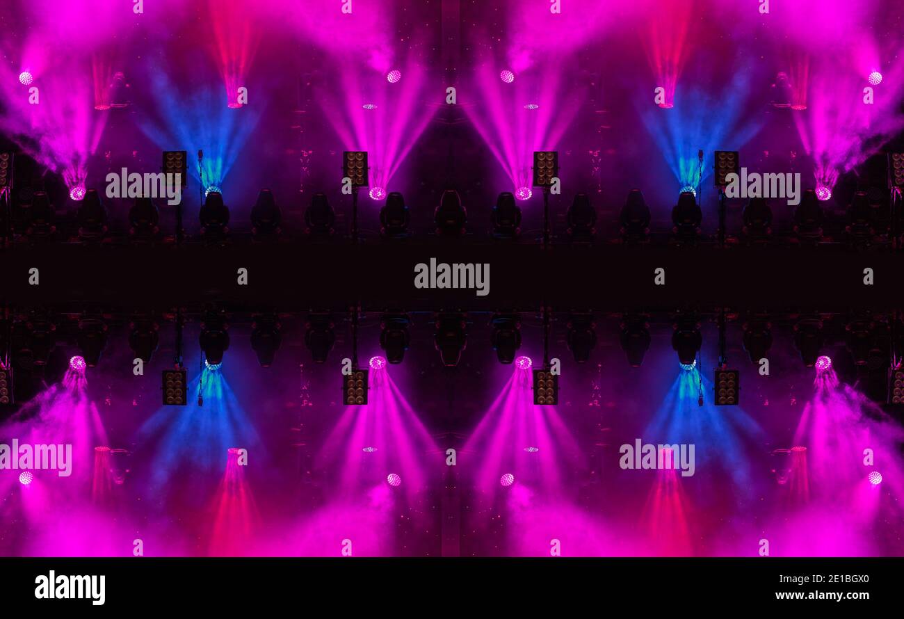 Abstract texture background for design. Stage light and smoke on stage ...