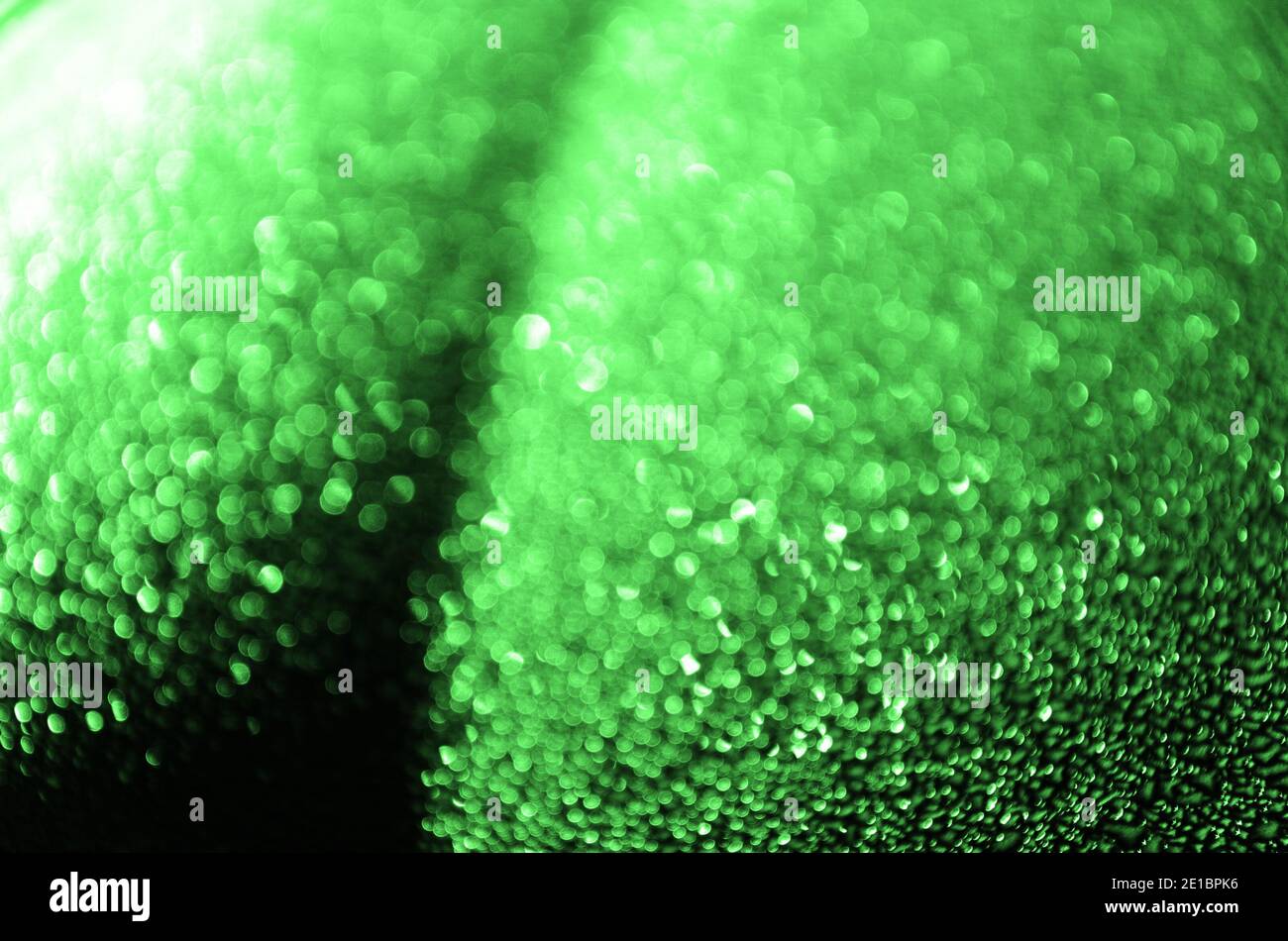Abstract green background of fresh water drops Stock Photo - Alamy
