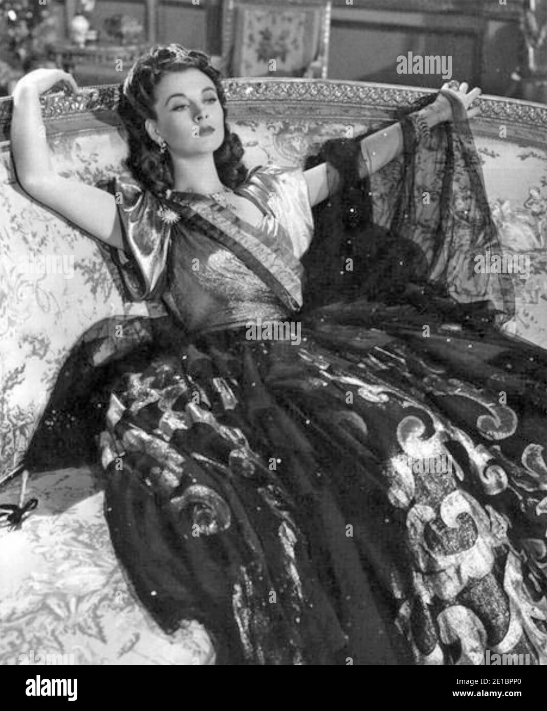 GONE WITH THE WIND 1939 MGM film with Vivien Leigh Stock Photo