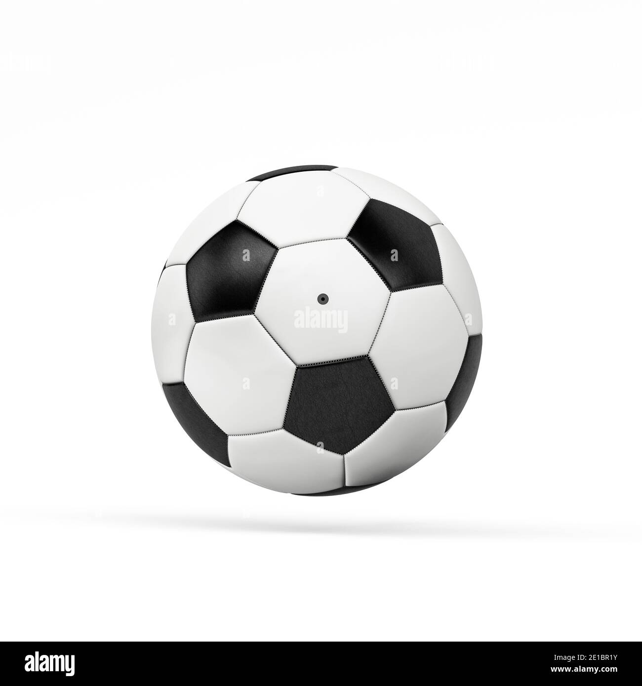 Soccer ball isolated on white background - 3d render Stock Photo - Alamy