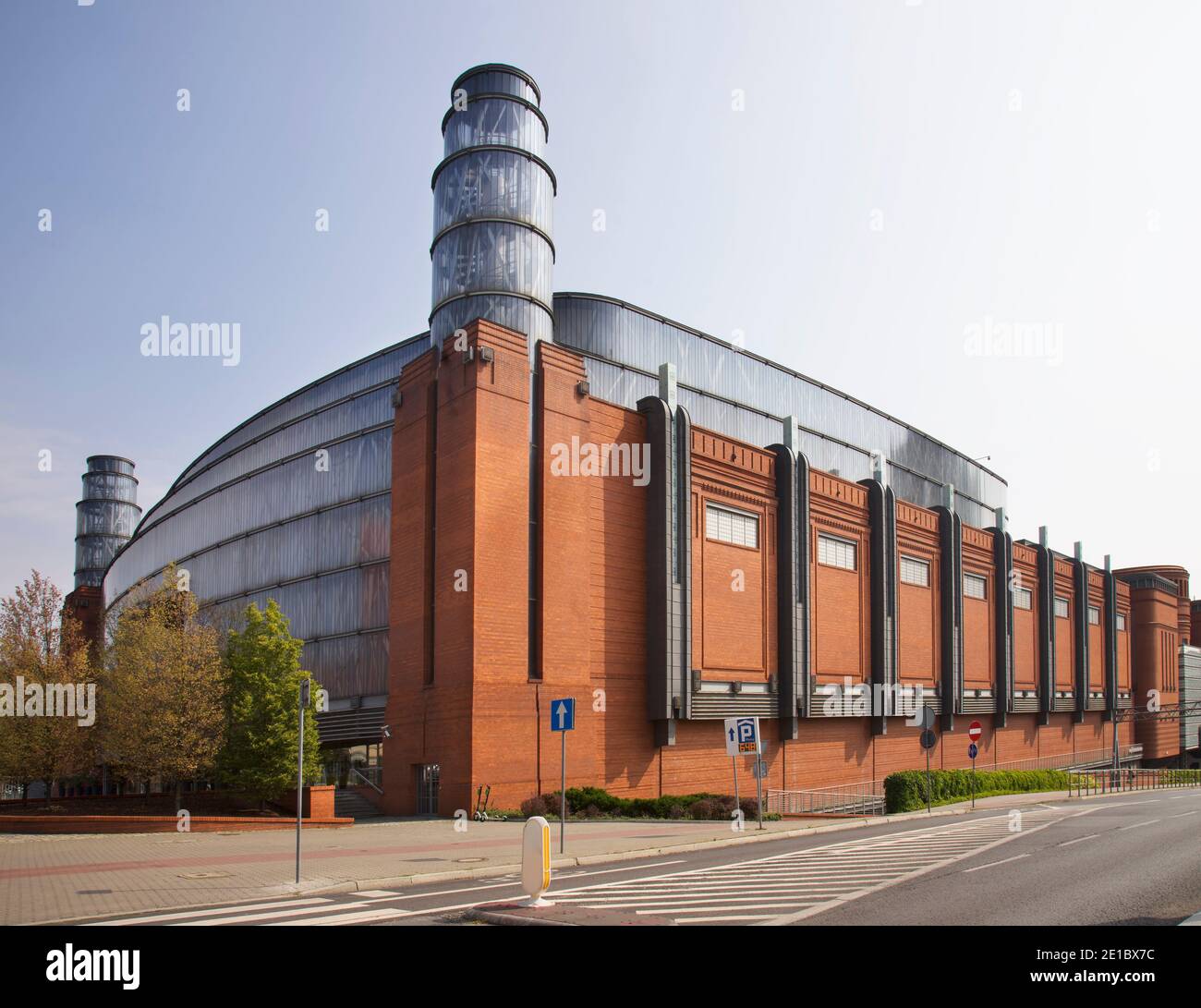 Old Brewery (Stary Browar) Telakces in Poznan. Poland Stock Photo