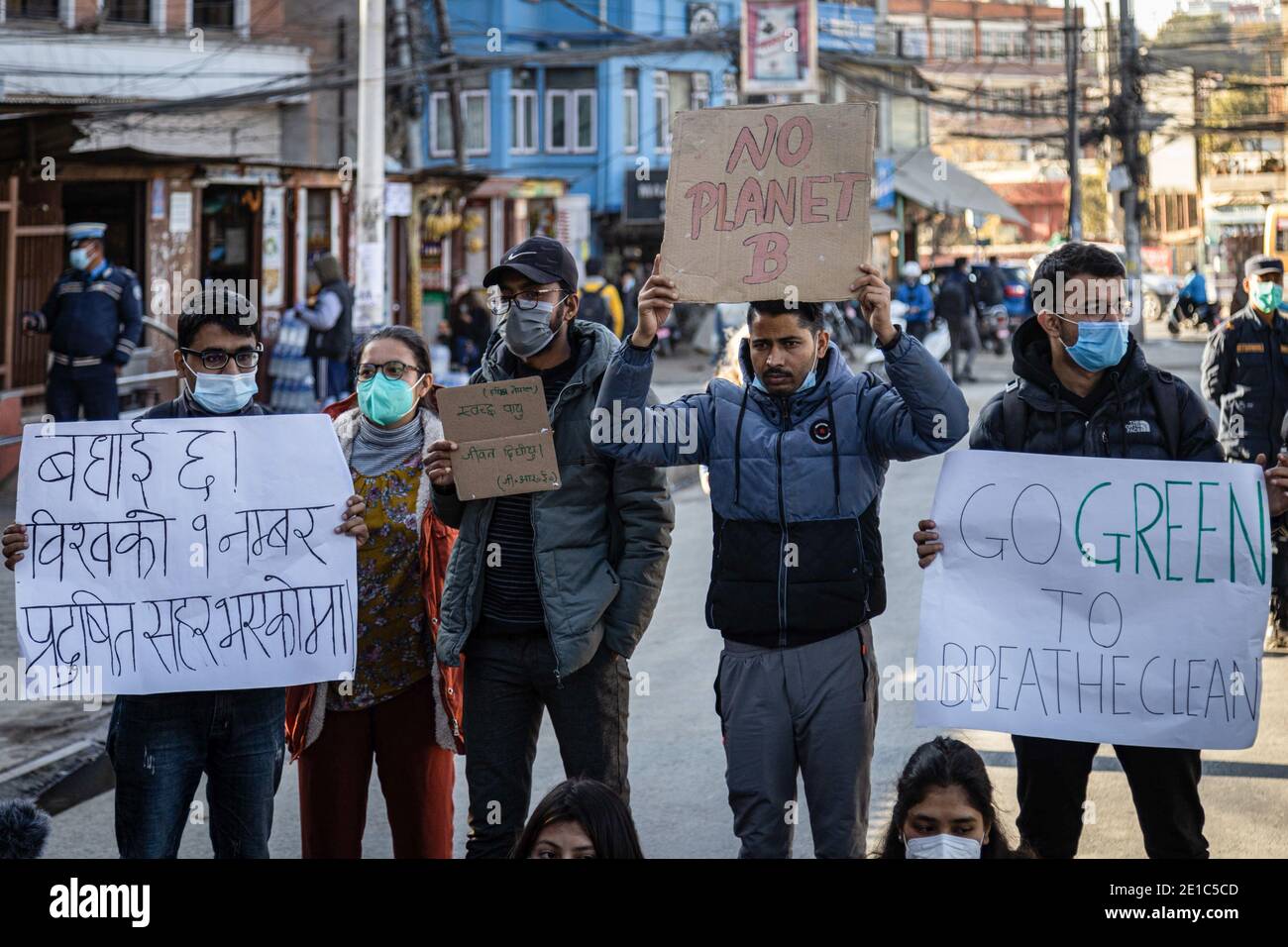 Kathmandu, Nepal. 06th Jan, 2021 