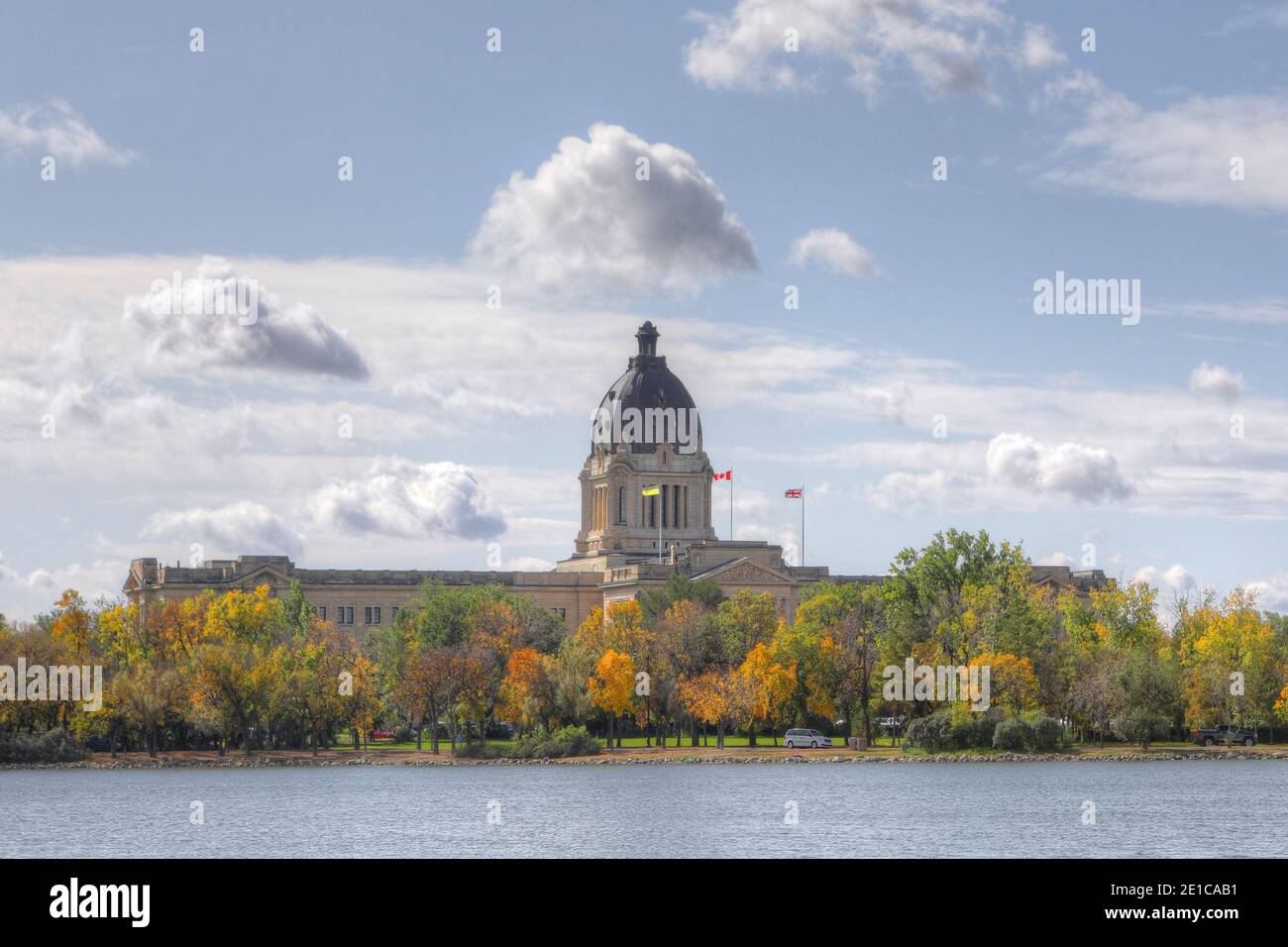 The Legislature Building in Regina, Canada Stock Photo