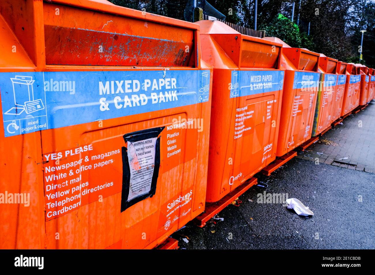 Bins in a line hires stock photography and images Alamy
