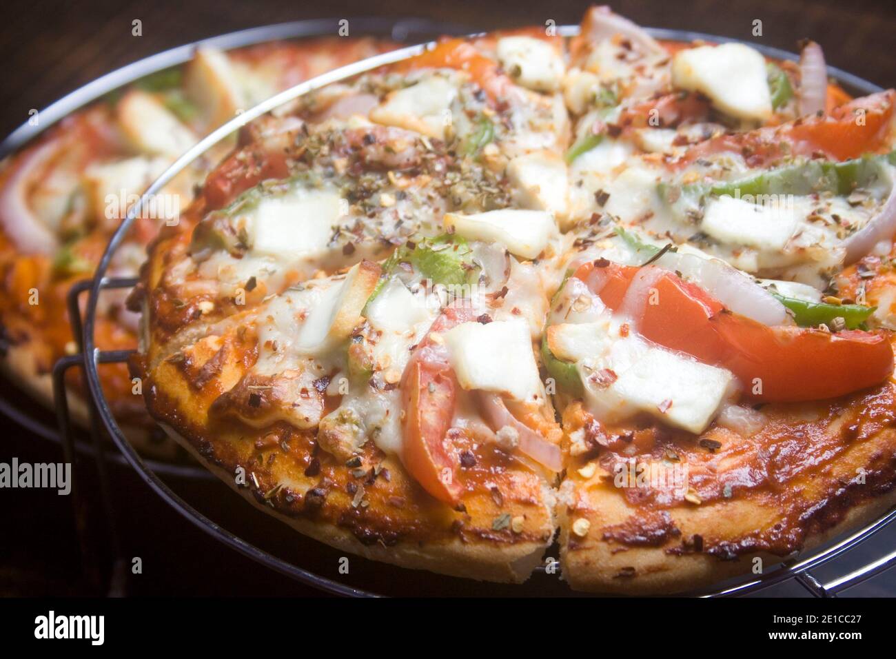 pizza,pizza nobody Stock Photo