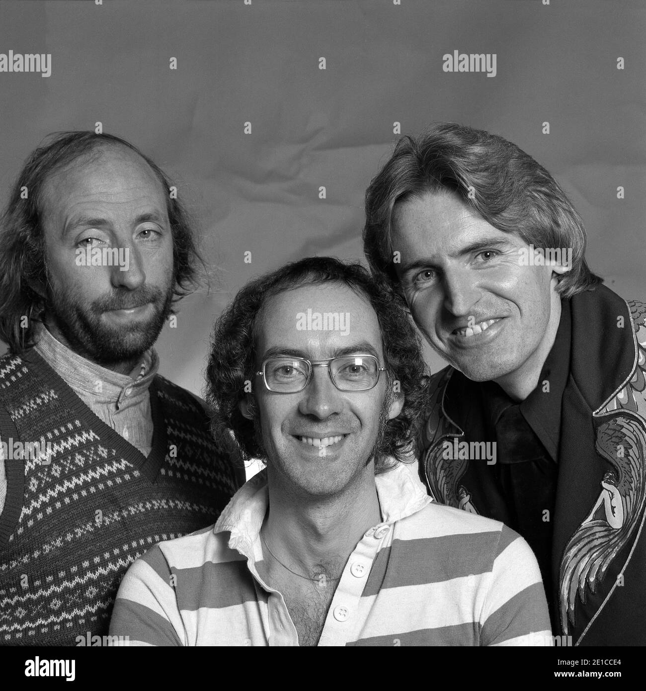 Scaffold. British music act. Roger McGough, John Gorman and Mike McGear.(brother of Paul McCartney. 1976 Stock Photo