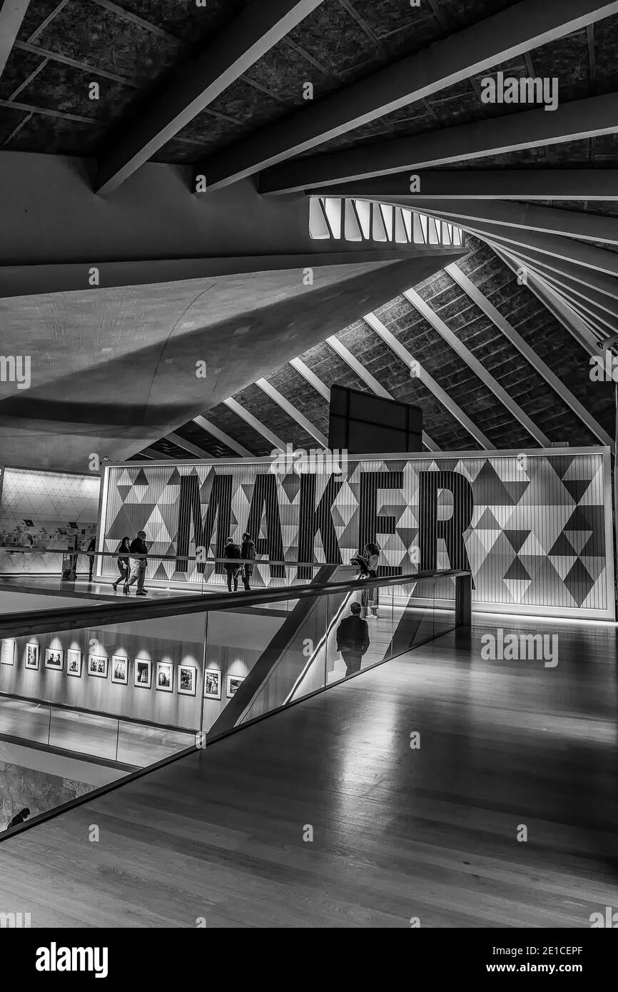 Architectural images for the London Design Museum Stock Photo Alamy