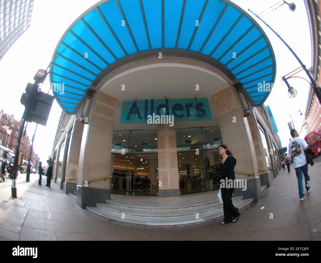 Allders independent department store  Oxford Street Central London Stock Photo