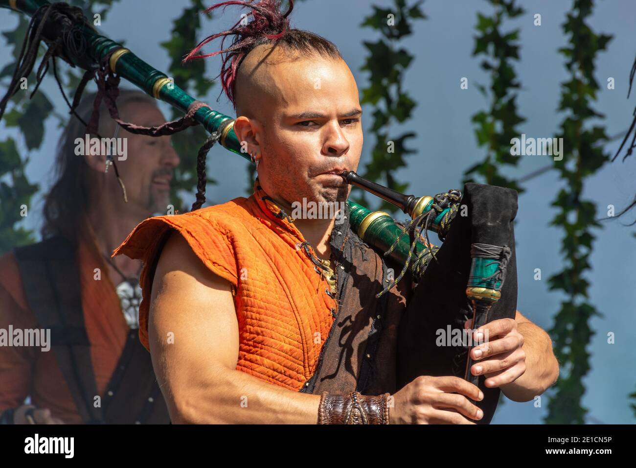 Corvus corax band plays neo-medieval music in Hämeenlinna Finland Stock  Photo - Alamy