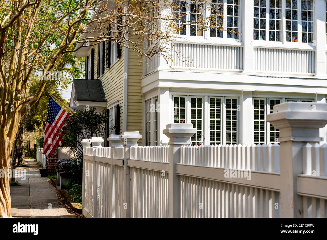 Traditional house, Charleston, South Carolina, USA Stock Photo Alamy