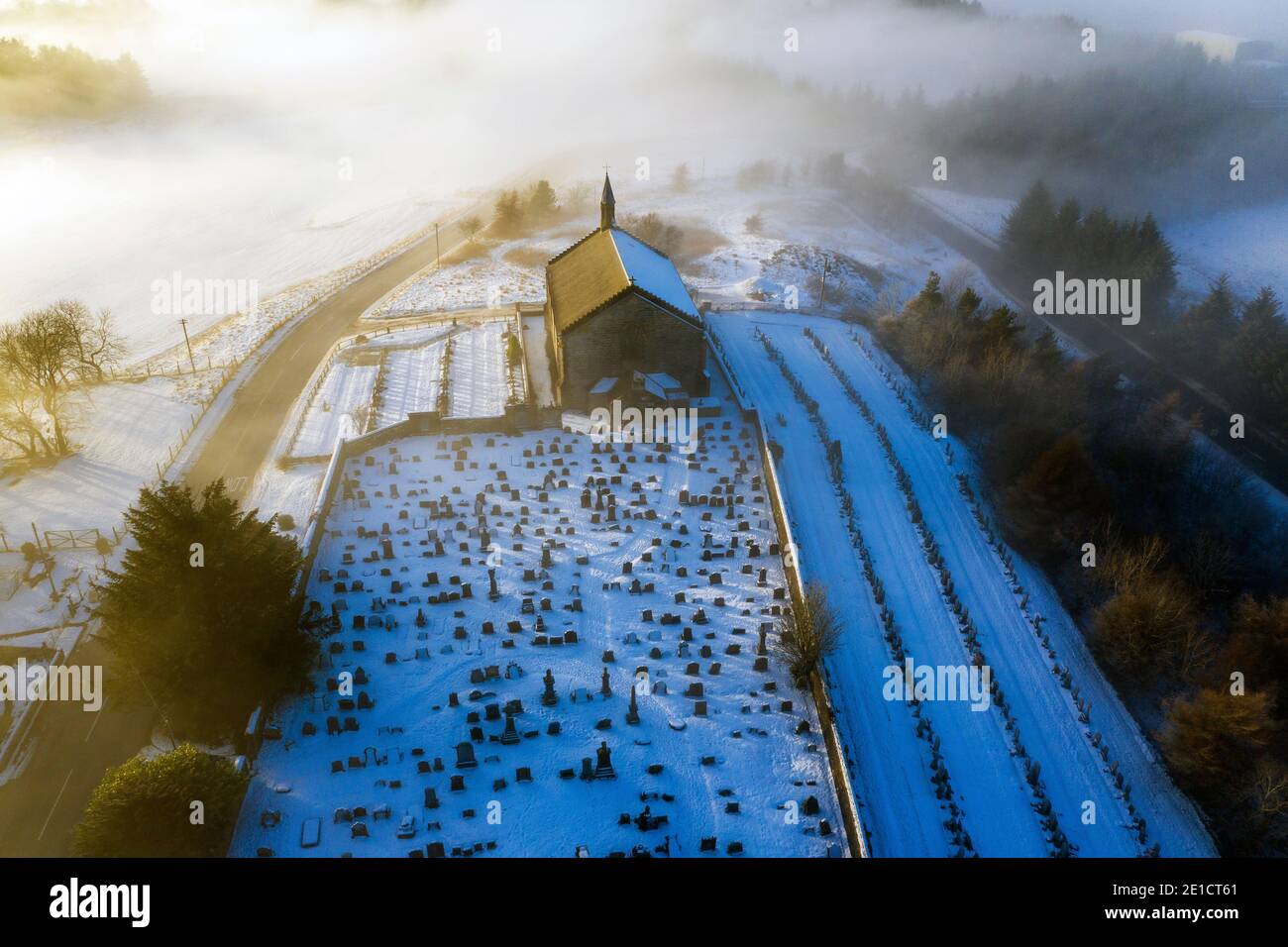 Kirk o shotts parish church north lanarkshire hires stock photography