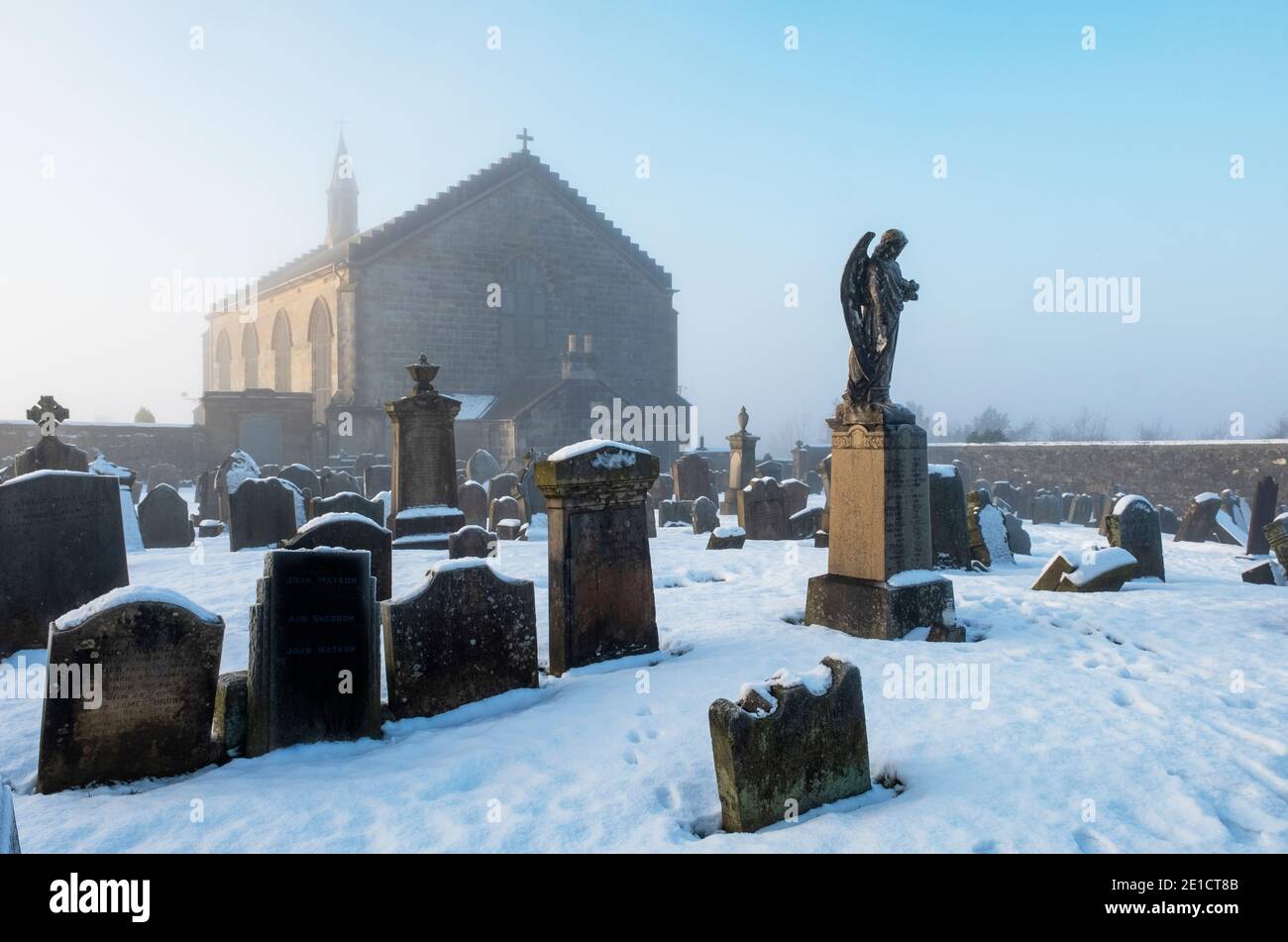 Kirk o shotts parich church salsburgh hires stock photography and