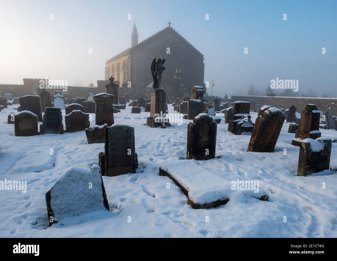 Kirk o shotts parish church north lanarkshire hires stock photography