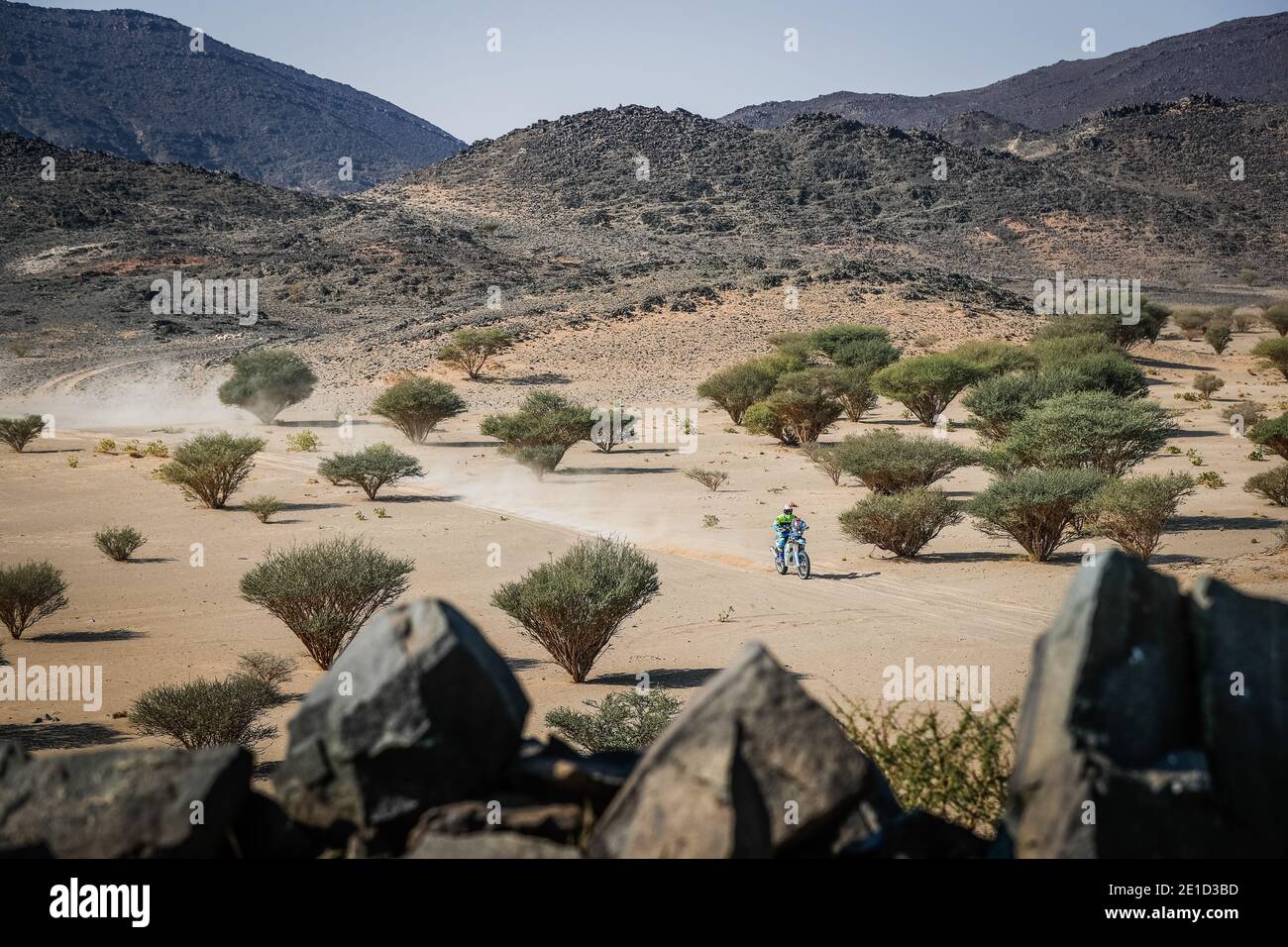 31 Michek Martin (cze), KTM, Orion - Moto Racing Group (MRG), Moto, Bike, action during the 4th stage of the Dakar 2021 between Wadi Al Dawasir and Riyadh, in Saudi Arabia on January 6, 2021 - Photo Antonin Vincent / DPPI / LM Stock Photo