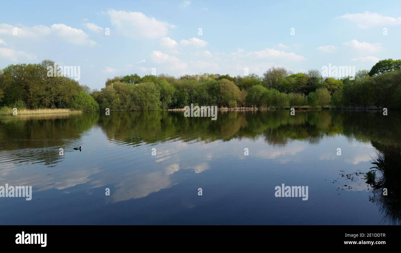 Wanstead Park London, in Spring Stock Photo
