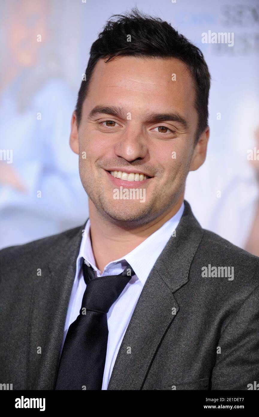 Jake Johnson attends the premiere of Paramount Pictures "No Strings