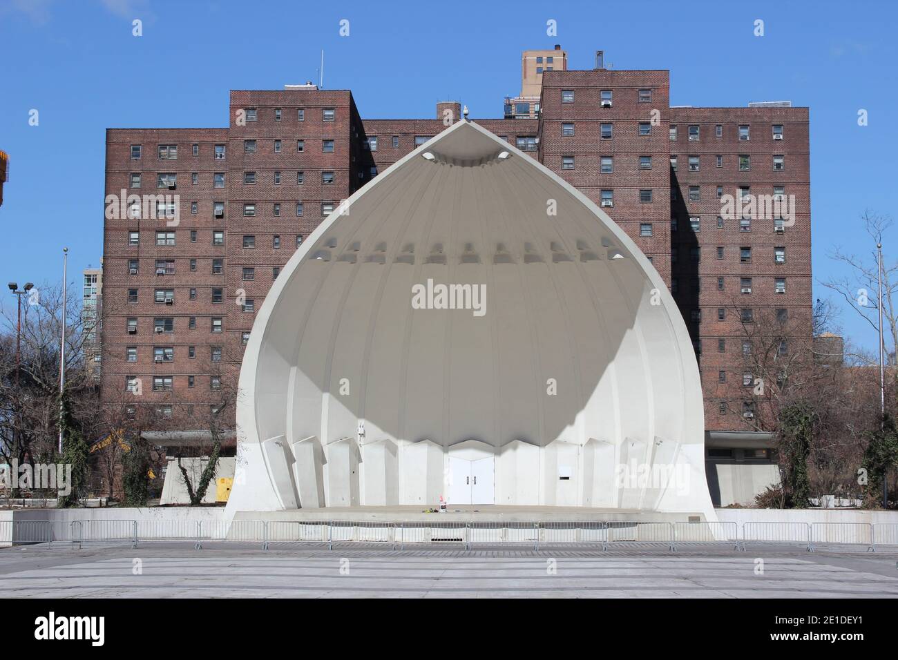 Guggenheim Memorial Bandshell, Damrosch Park, Lincoln Center, New York Stock Photo
