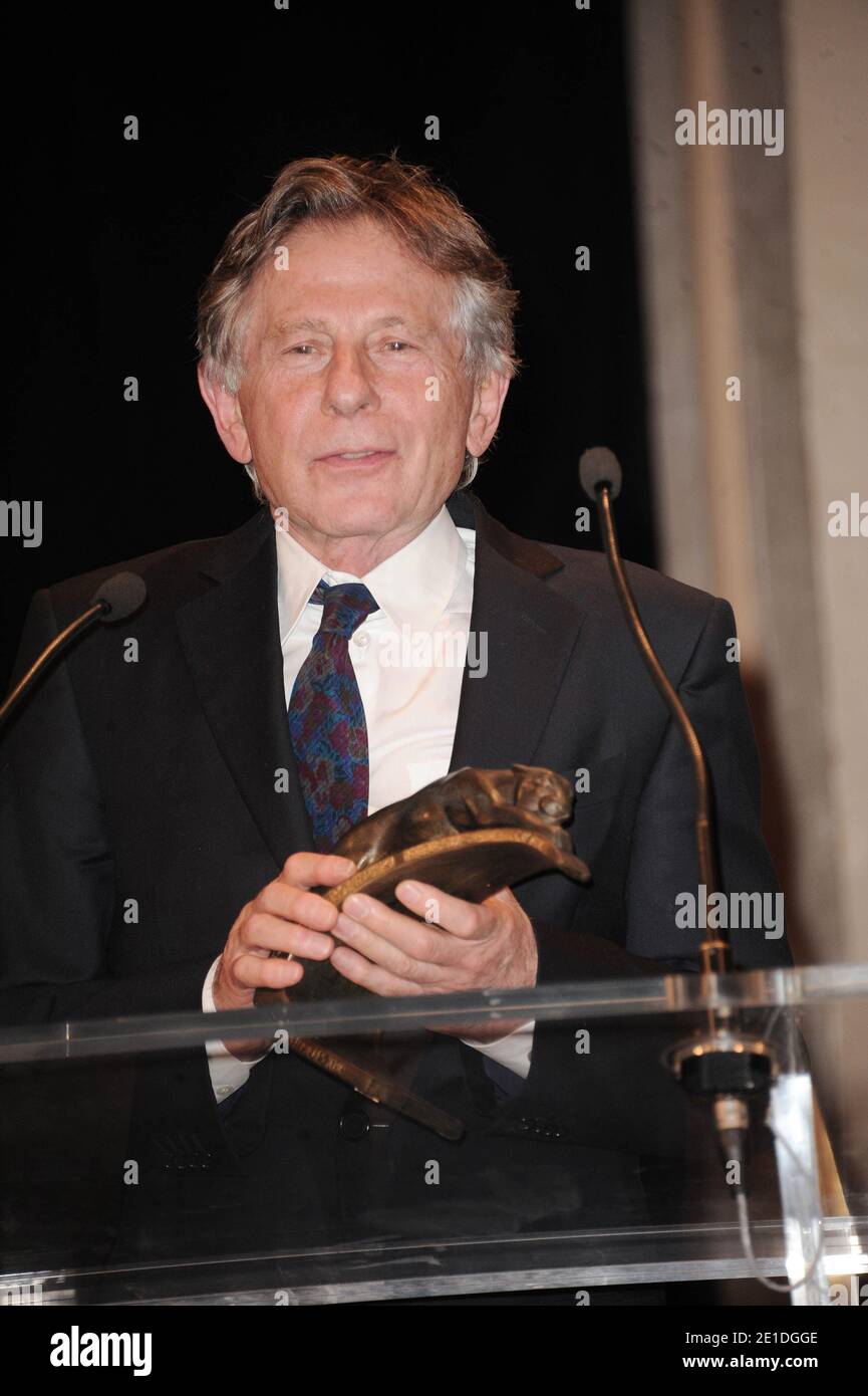 Roman Polanski being awarded during the 16th 'Cerememonie Des Lumieres' at Hotel de Ville on January 14, 2011 in Paris, France. Photo by Giancarlo Gorassini/ABACAPRESS.COM Stock Photo