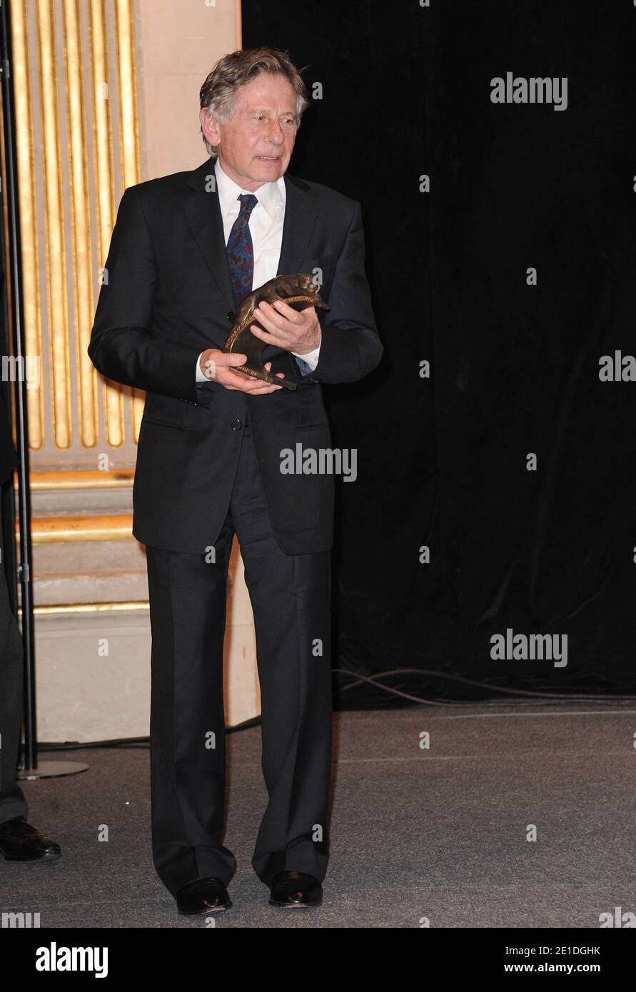 Roman Polanski being awarded during the 16th 'Cerememonie Des Lumieres' at Hotel de Ville on January 14, 2011 in Paris, France. Photo by Giancarlo Gorassini/ABACAPRESS.COM Stock Photo